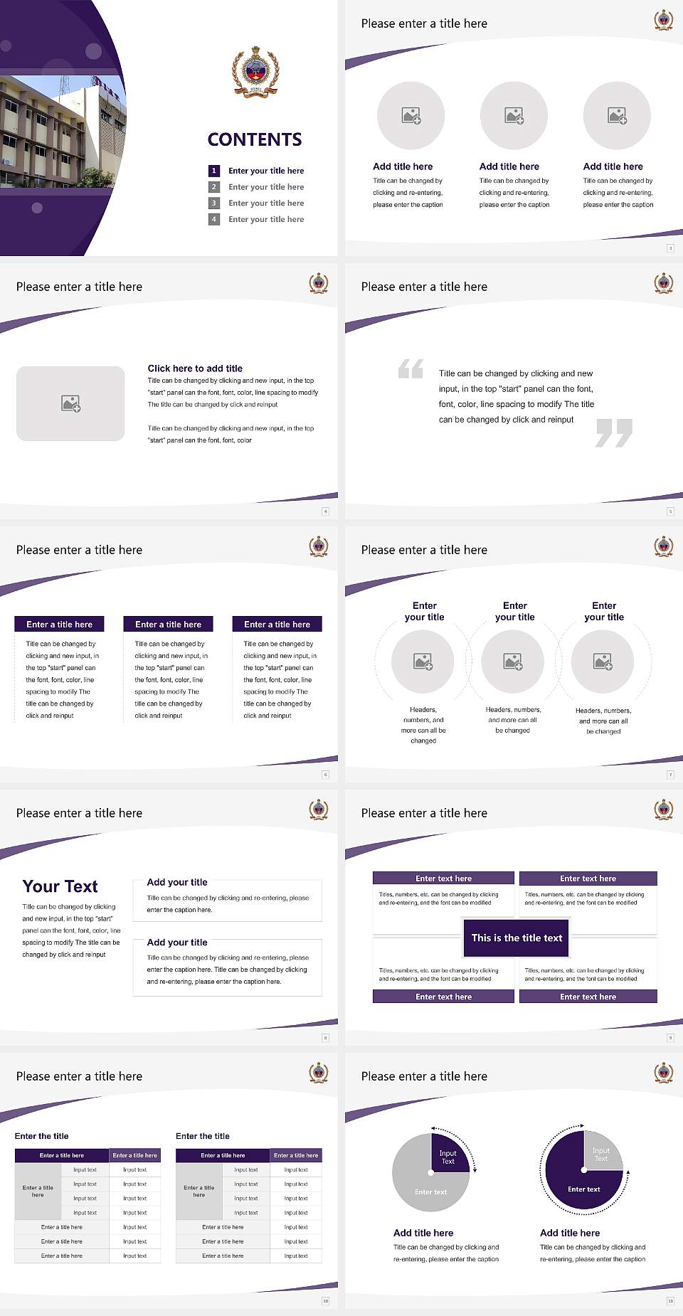 Defence Institute of Advanced Technology Course/Courseware Creation PPT Template4:3 ratio PPT effect preview image2