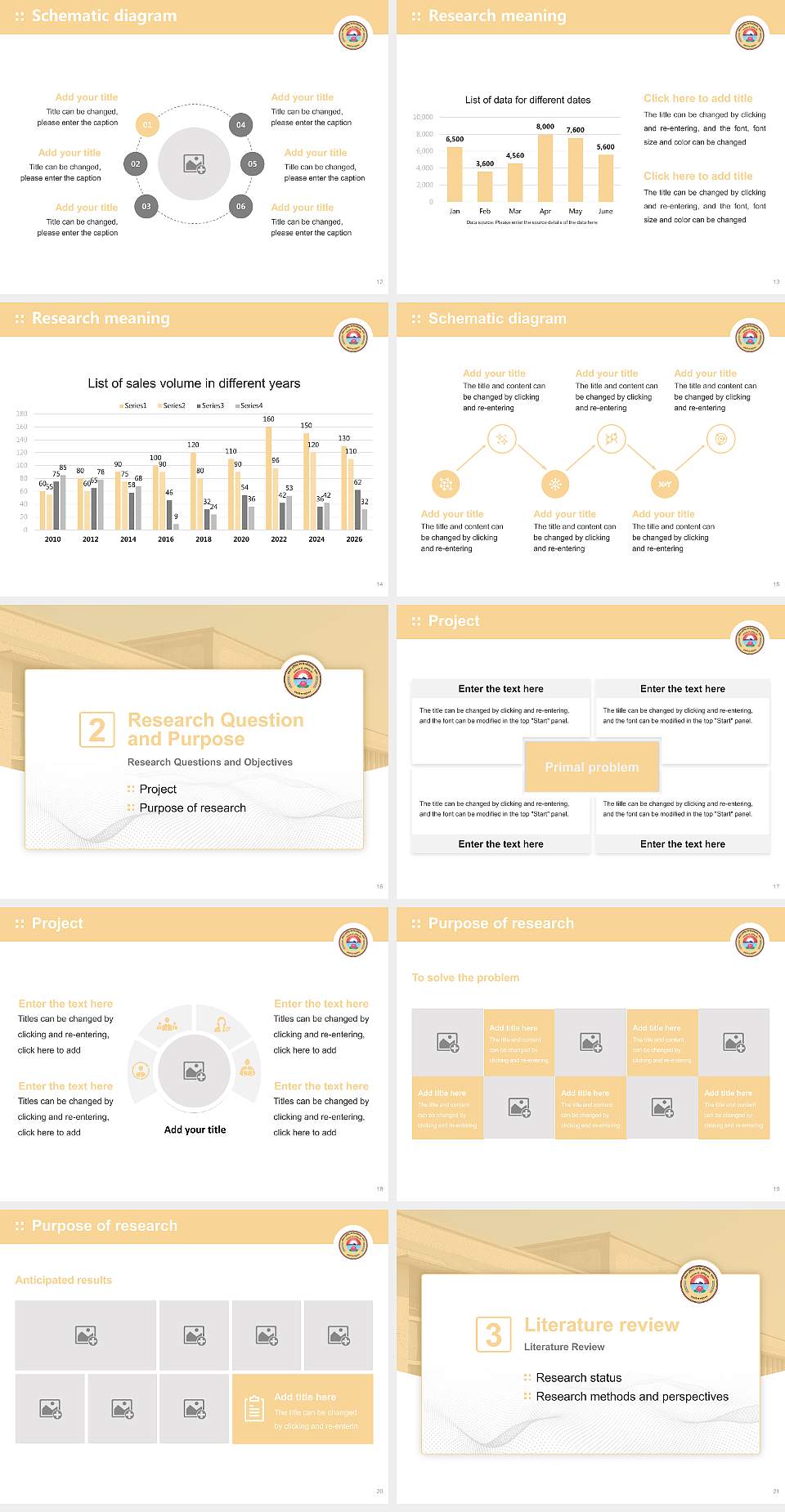 Dr. Harisingh Gour Vishwavidyalaya Graduation Thesis Defense PPT Template4:3 ratio PPT effect preview image3
