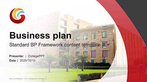 Galgotias University Competition/Entrepreneurship Contest PPT Template
