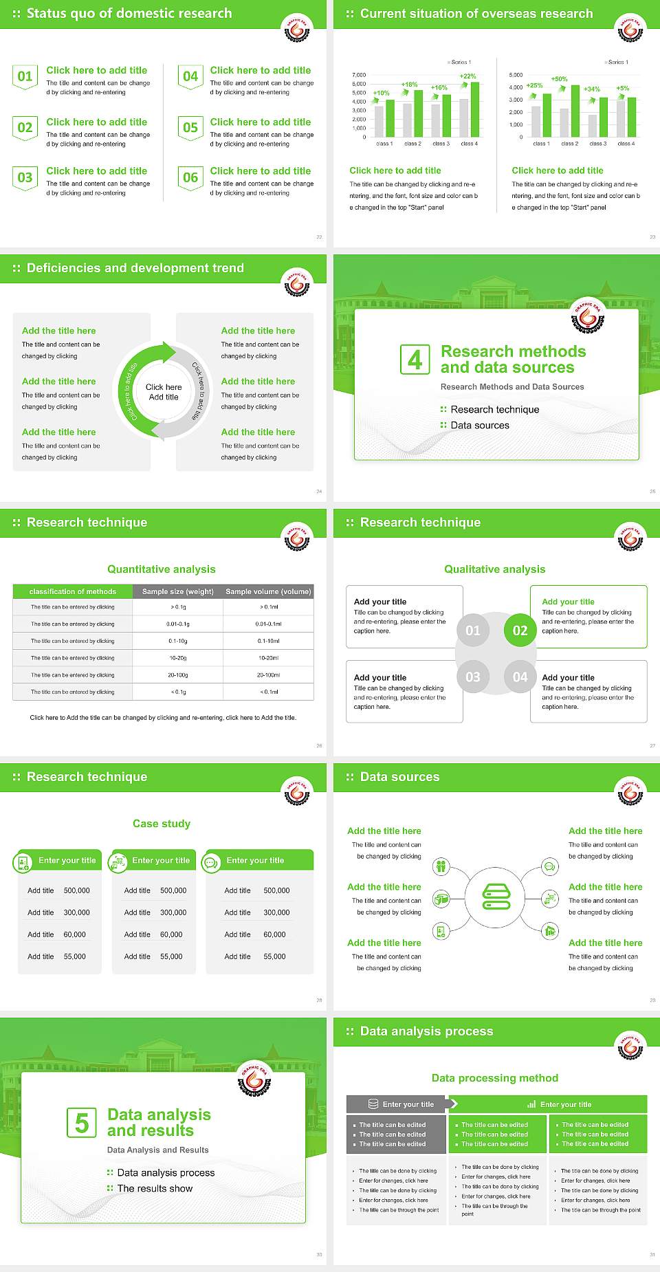 Graphic Era Hill University Graduation Thesis Defense PPT Template4:3 ratio PPT effect preview image4