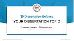 Delhi Technological University Disputation Powerpoint Vorlage