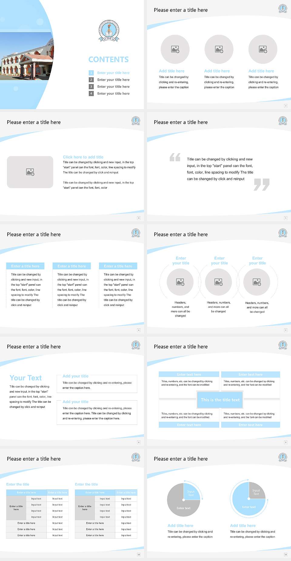 Dr. B.R. Ambedkar University of Social Sciences Course/Courseware Creation PPT Template4:3 ratio PPT effect preview image2