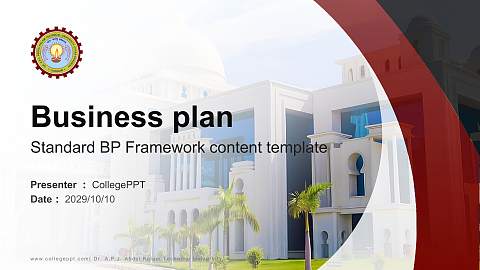 Dr. A.P.J. Abdul Kalam Technical University Competition/Entrepreneurship Contest PPT Template