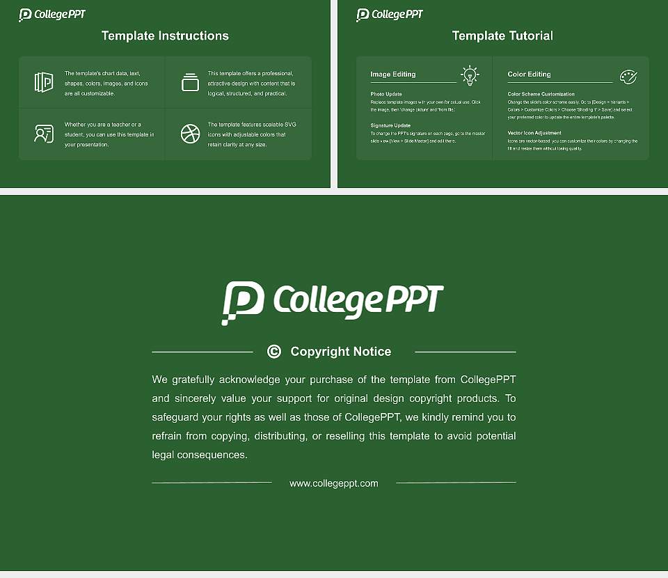 G.L.A. University Academic Presentation/Research Findings Report PPT Template16:9 ratio PPT effect preview image5