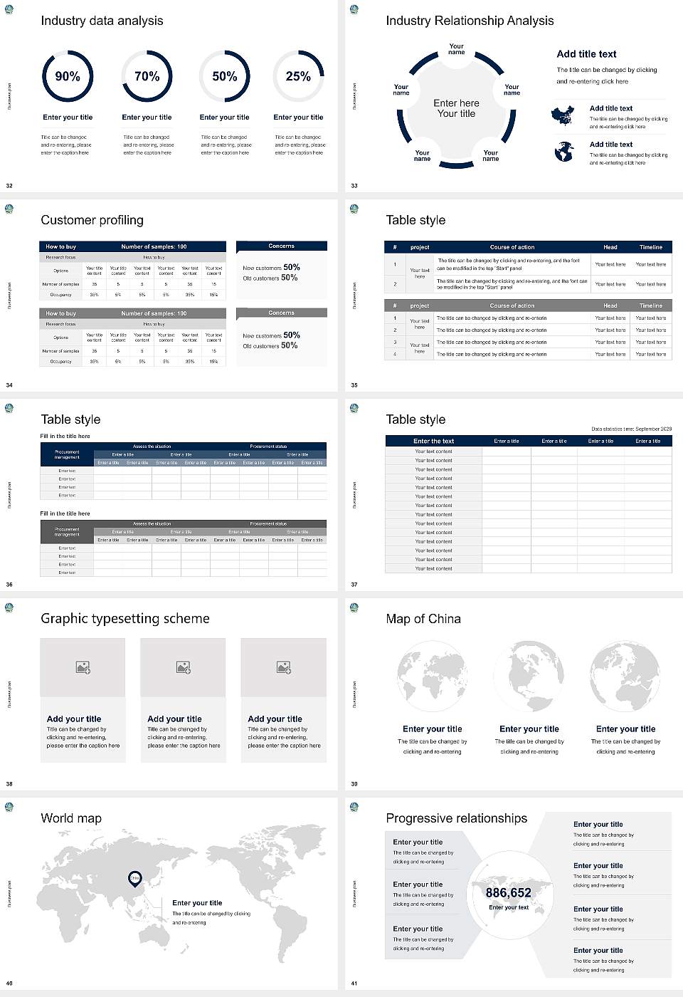 Gokul Global University Competition/Entrepreneurship Contest PPT Template16:9 ratio PPT effect preview image5