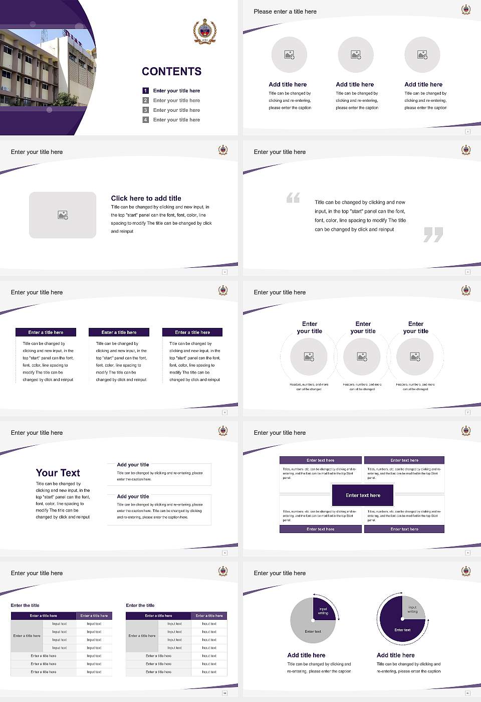 Defence Institute of Advanced Technology Course/Courseware Creation PPT Template16:9 ratio PPT effect preview image2