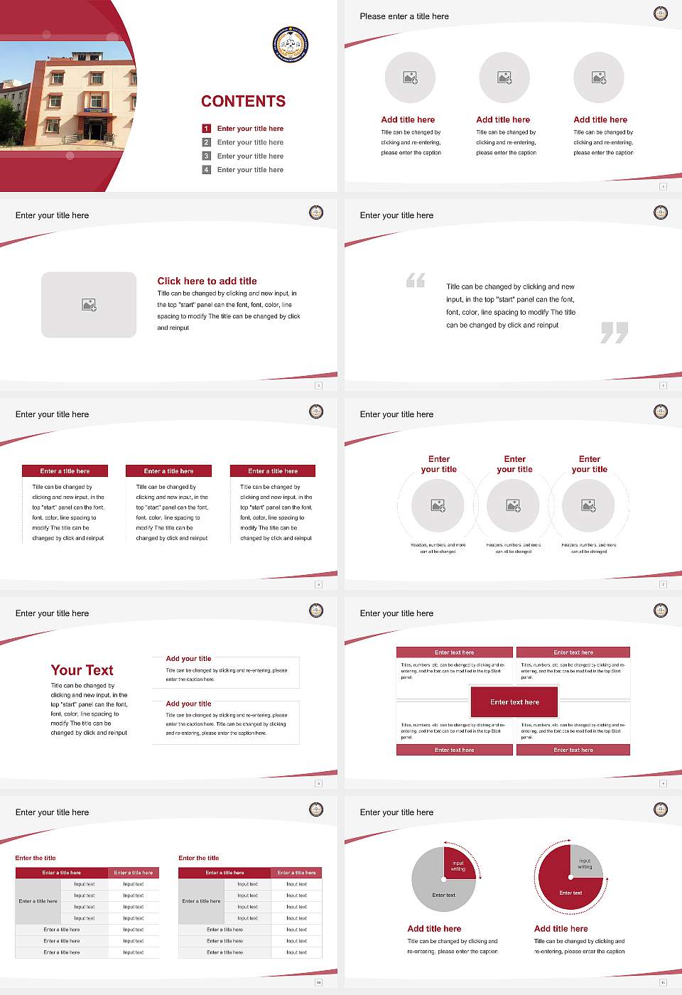 Dr. Bhimrao Ambedkar Law University Course/Courseware Creation PPT Template16:9 ratio PPT effect preview image2