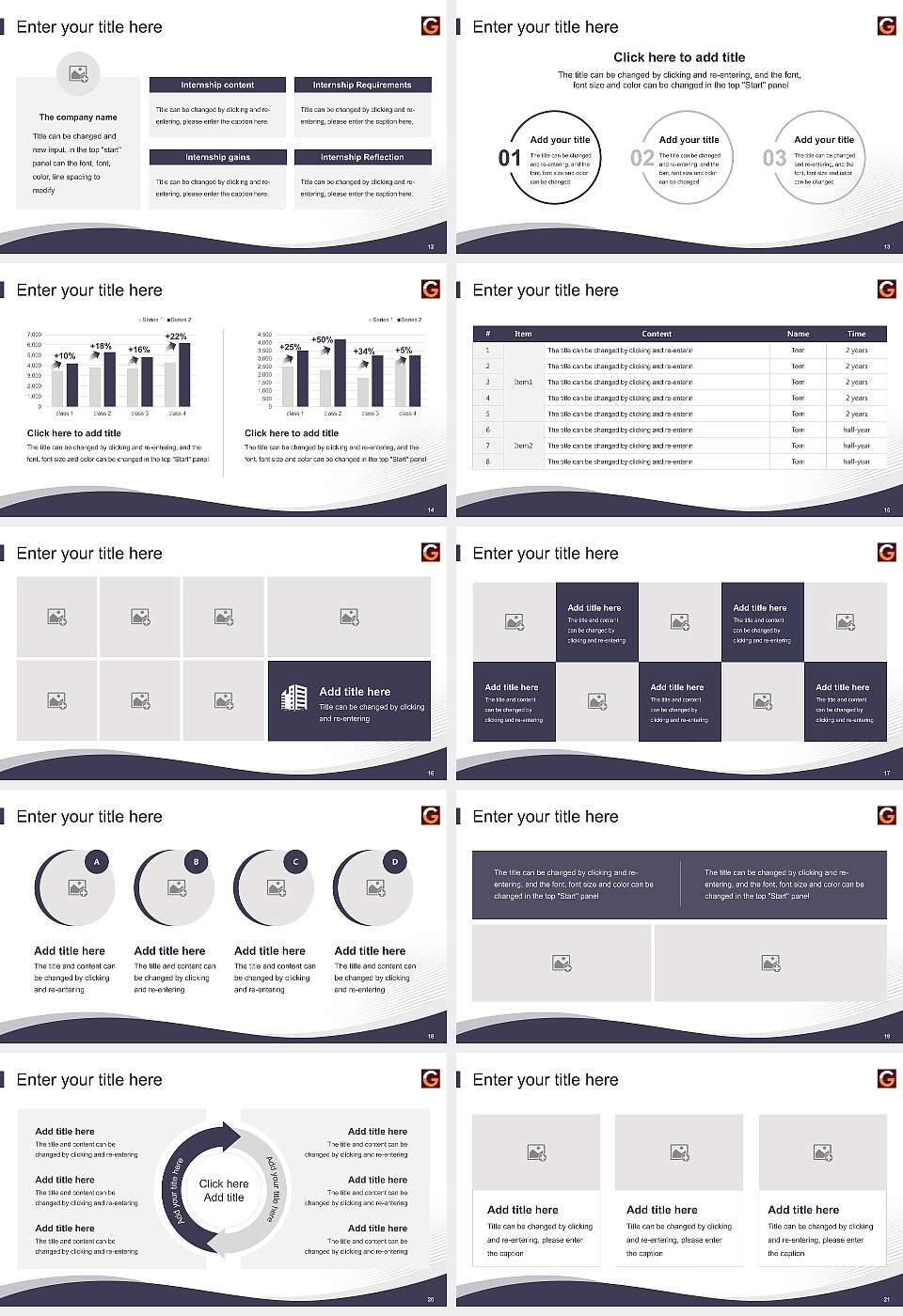 Garden City University Lecture Sharing and Networking Event PPT Template16:9 ratio PPT effect preview image3