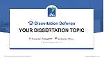 Dr. Subhash University Graduation Thesis Defense PPT Template