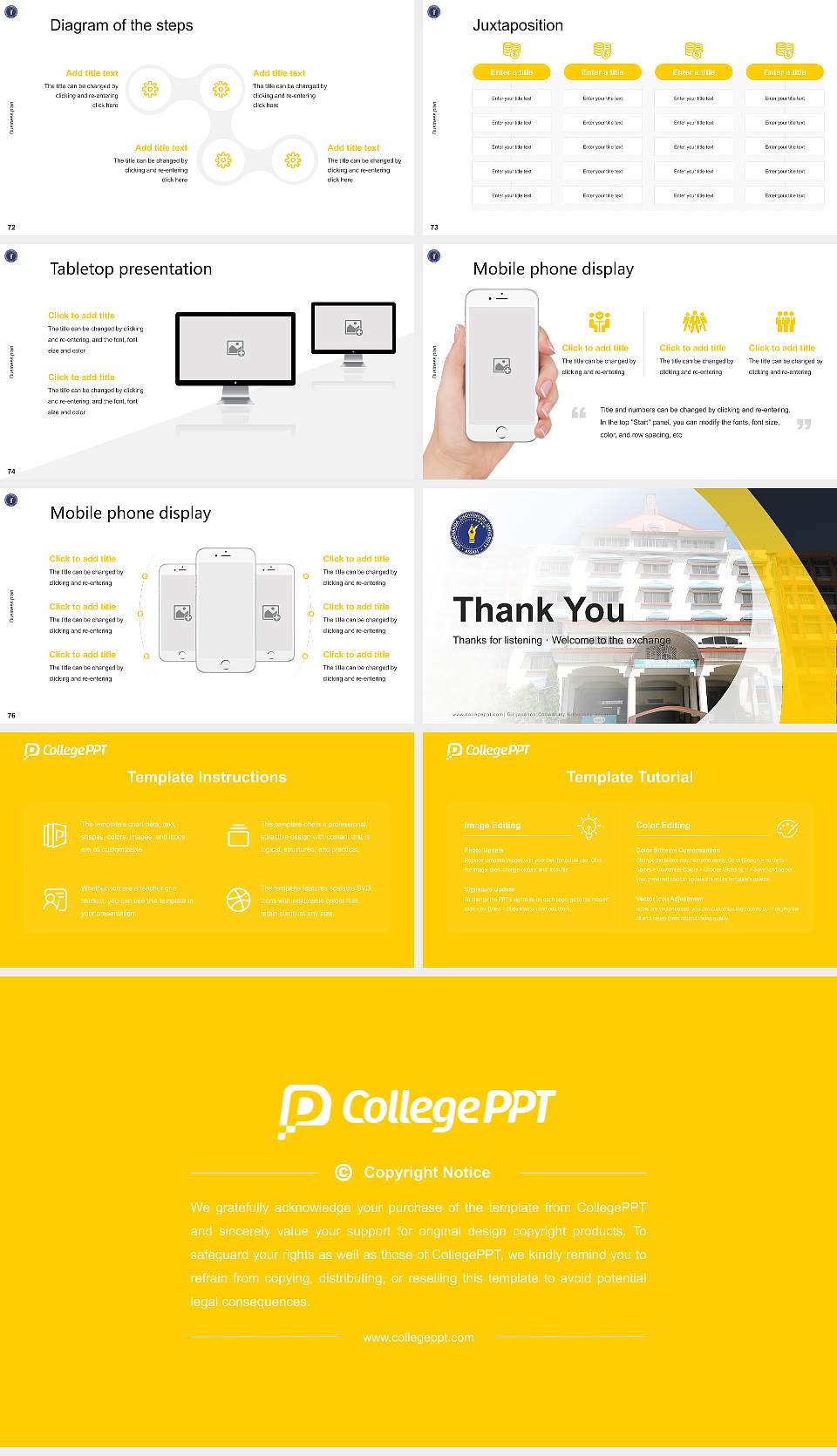 Girijananda Chowdhury University Assam Competition/Entrepreneurship Contest PPT Template16:9 ratio PPT effect preview image9