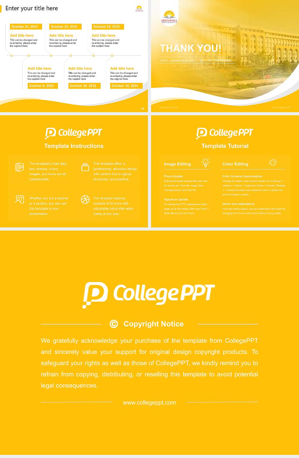 Geetanjali University Lecture Sharing and Networking Event PPT Template4:3 ratio PPT effect preview image4