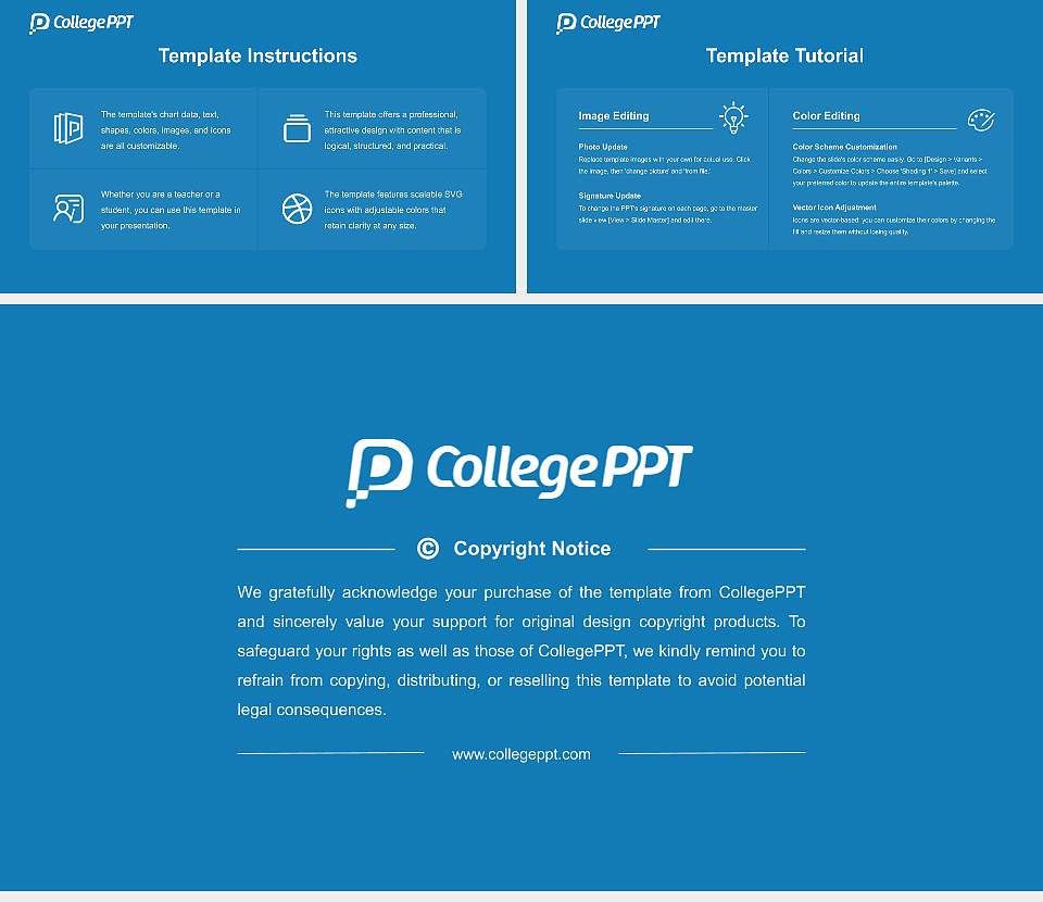Goa University Course/Courseware Creation PPT Template16:9 ratio PPT effect preview image5