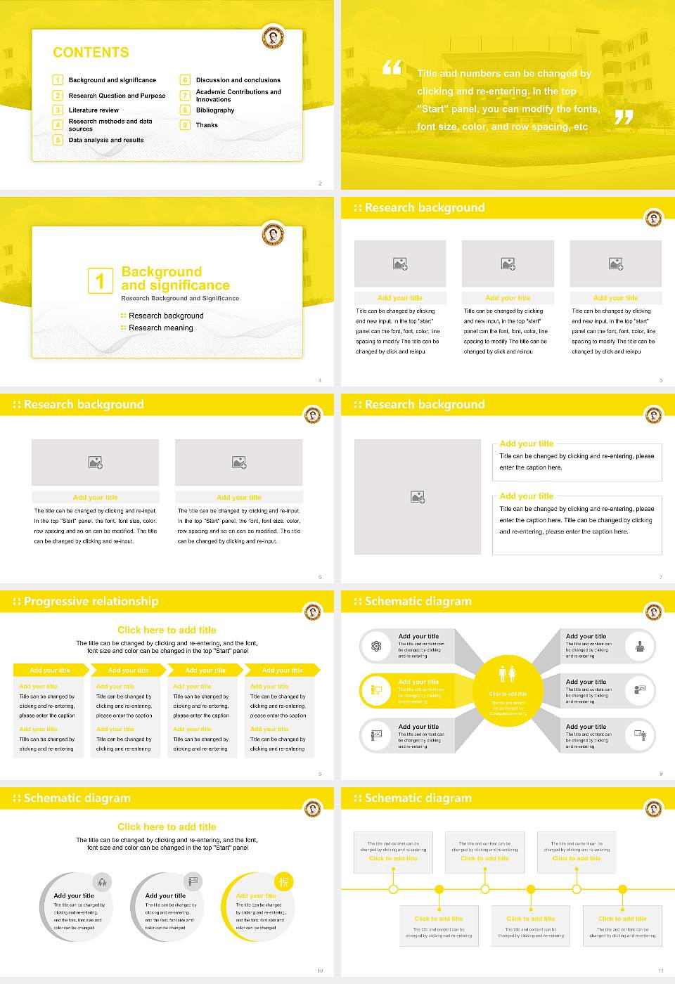 Dhanalakshmi Srinivasan University Graduation Thesis Defense PPT Template16:9 ratio PPT effect preview image2