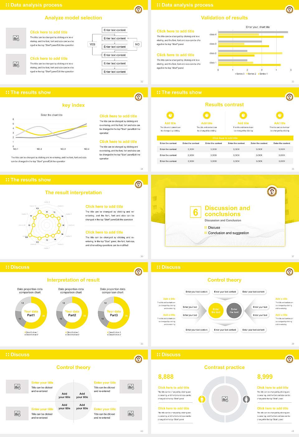 Dhanalakshmi Srinivasan University Graduation Thesis Defense PPT Template16:9 ratio PPT effect preview image5