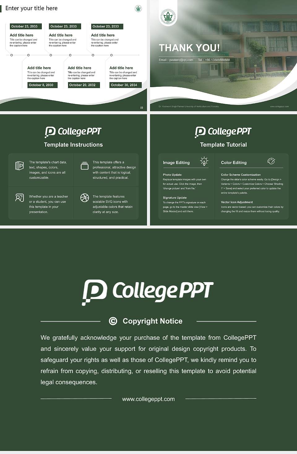 Dr. Yashwant Singh Parmar University of Horticulture and Forestry Lecture Sharing and Networking Event PPT Template4:3 ratio PPT effect preview image4