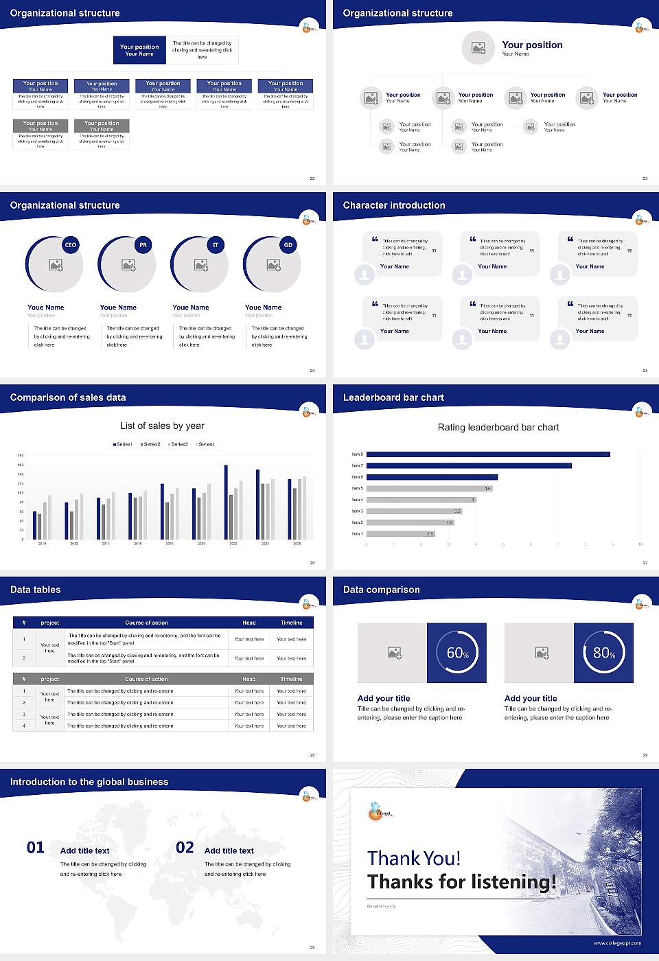 Eternal University Academic Presentation/Research Findings Report PPT Template16:9 ratio PPT effect preview image4