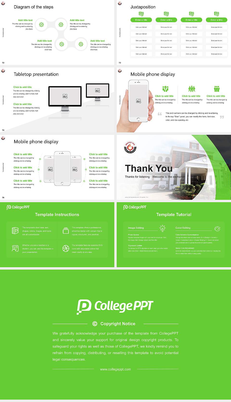 Graphic Era Competition/Entrepreneurship Contest PPT Template16:9 ratio PPT effect preview image9