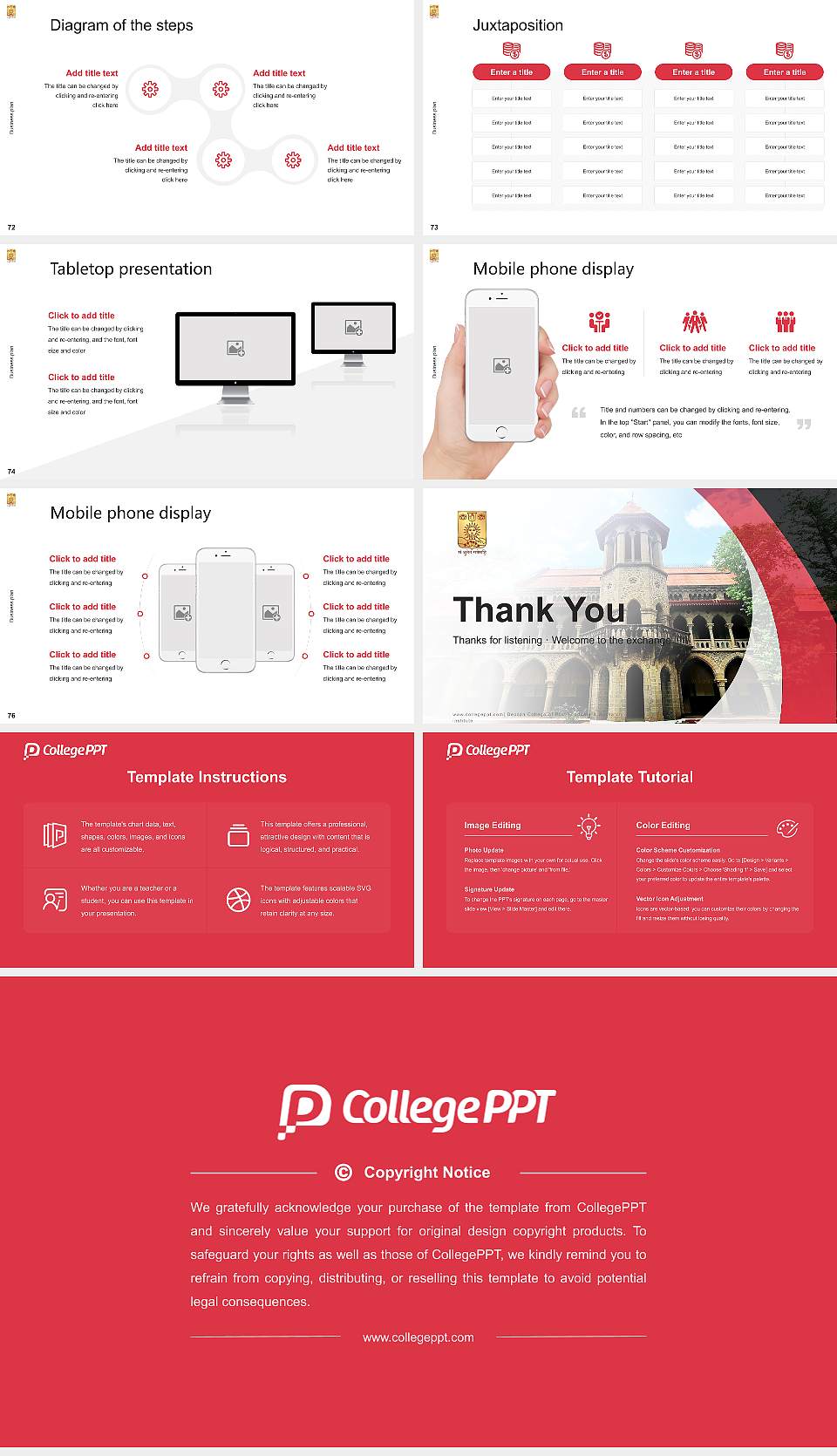 Deccan College of Post-Graduate & Research Institute Competition/Entrepreneurship Contest PPT Template16:9 ratio PPT effect preview image9