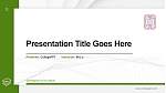 Gandhigram Rural Institute Thesis Proposal/Graduation Defense PPT Template