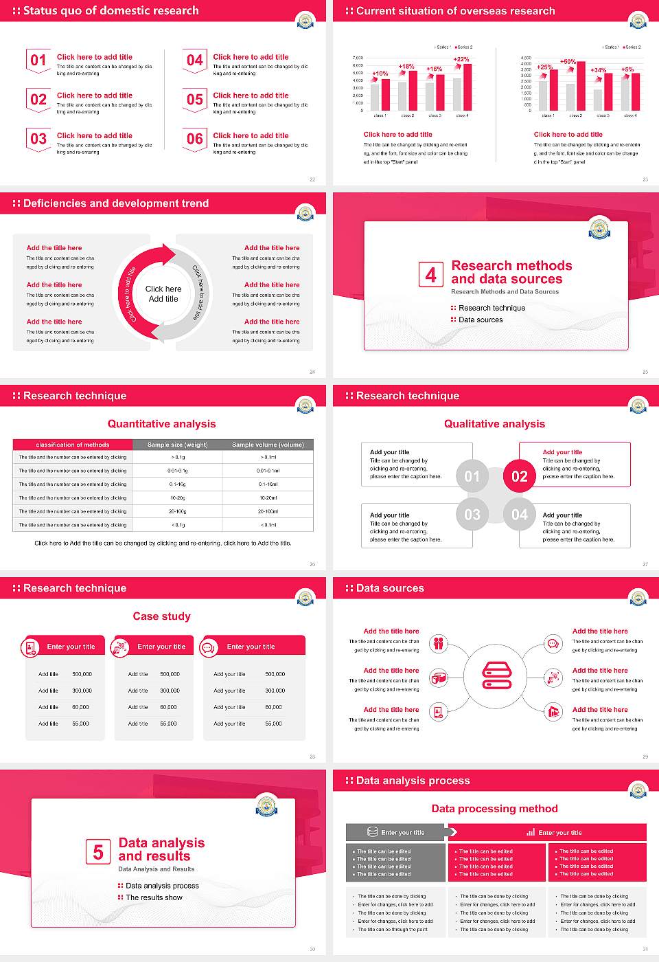 Dr. Abdul Haq Urdu University Graduation Thesis Defense PPT Template16:9 ratio PPT effect preview image4