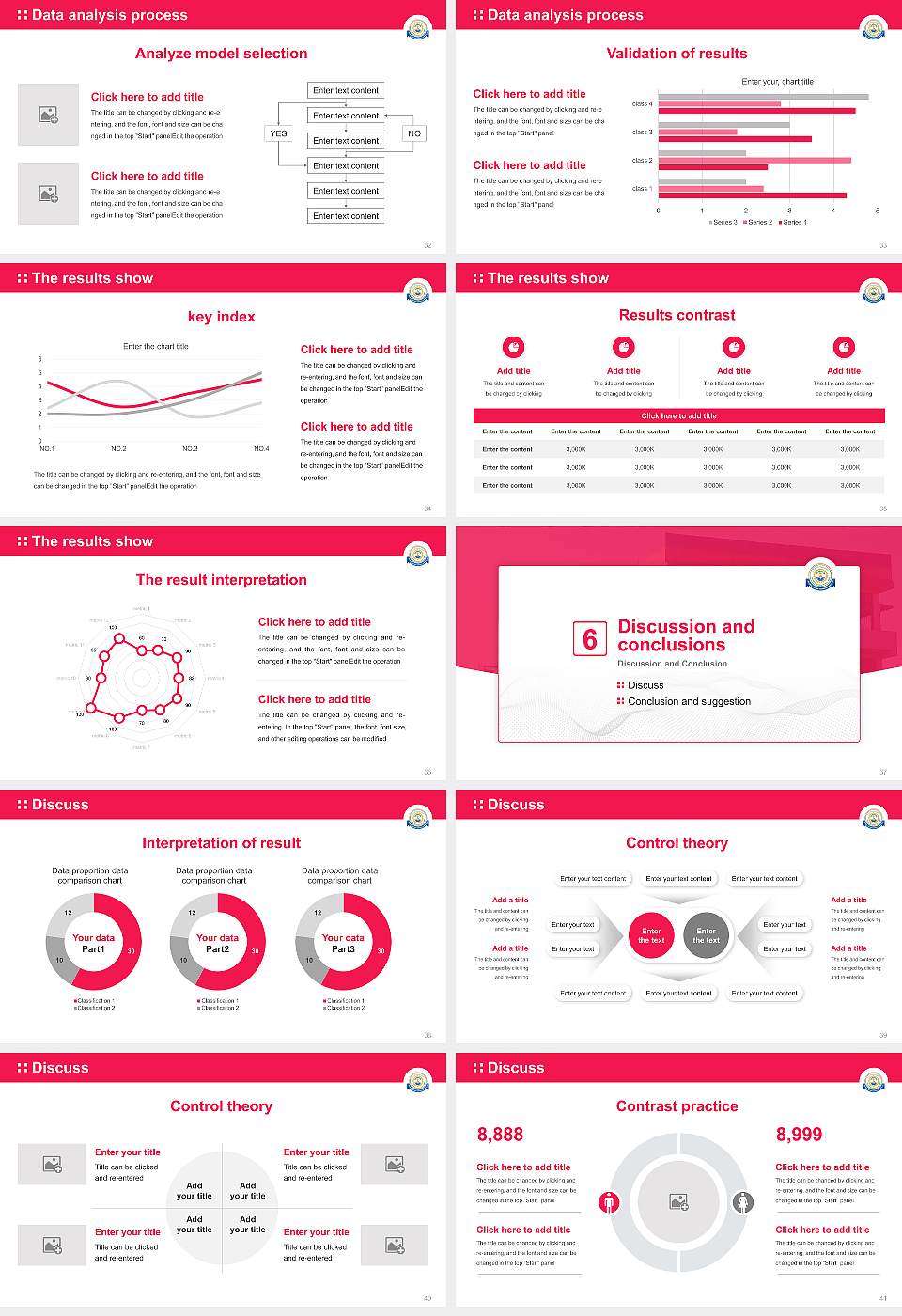 Dr. Abdul Haq Urdu University Graduation Thesis Defense PPT Template16:9 ratio PPT effect preview image5