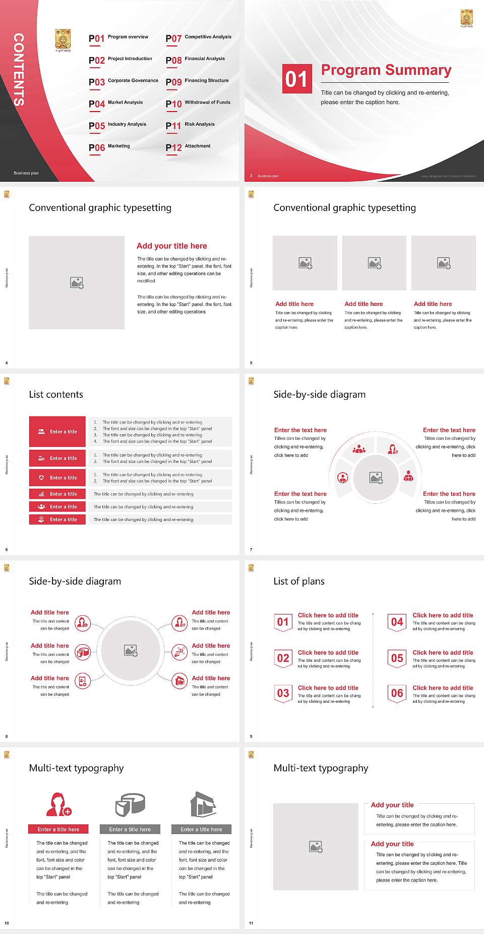 Deccan College of Post-Graduate & Research Institute Competition/Entrepreneurship Contest PPT Template4:3 ratio PPT effect preview image2