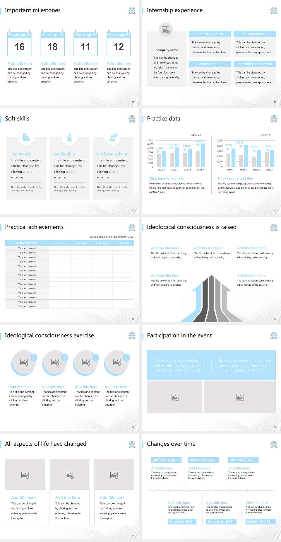 Dr. B.R. Ambedkar University of Social Sciences National Scholarship Defense PPT Template4:3 ratio PPT effect preview image3