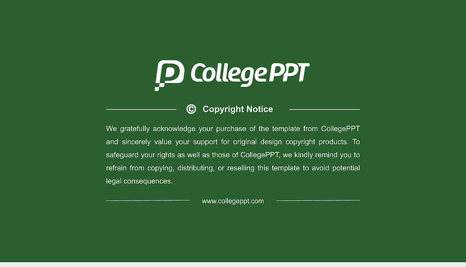 G.L.A. University Resume PPT Template16:9 ratio PPT effect preview image5