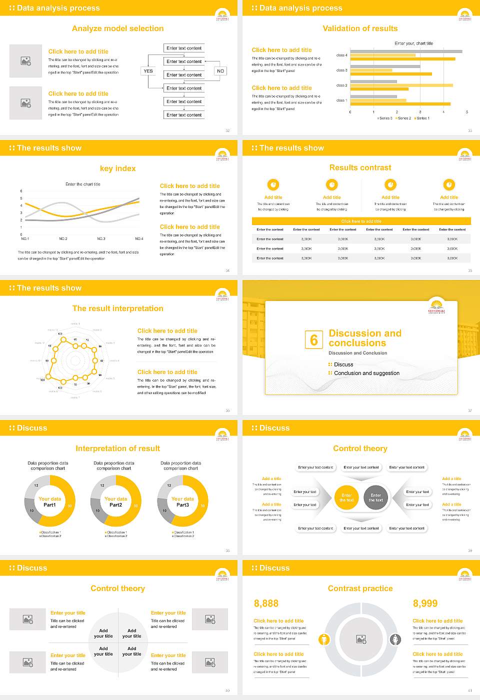 Geetanjali University Graduation Thesis Defense PPT Template16:9 ratio PPT effect preview image5