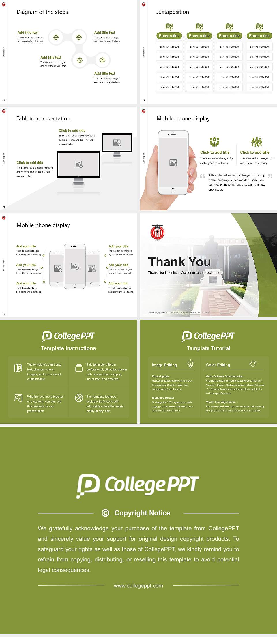 Dr. Ram Manohar Lohiya National Law University Competition/Entrepreneurship Contest PPT Template4:3 ratio PPT effect preview image9