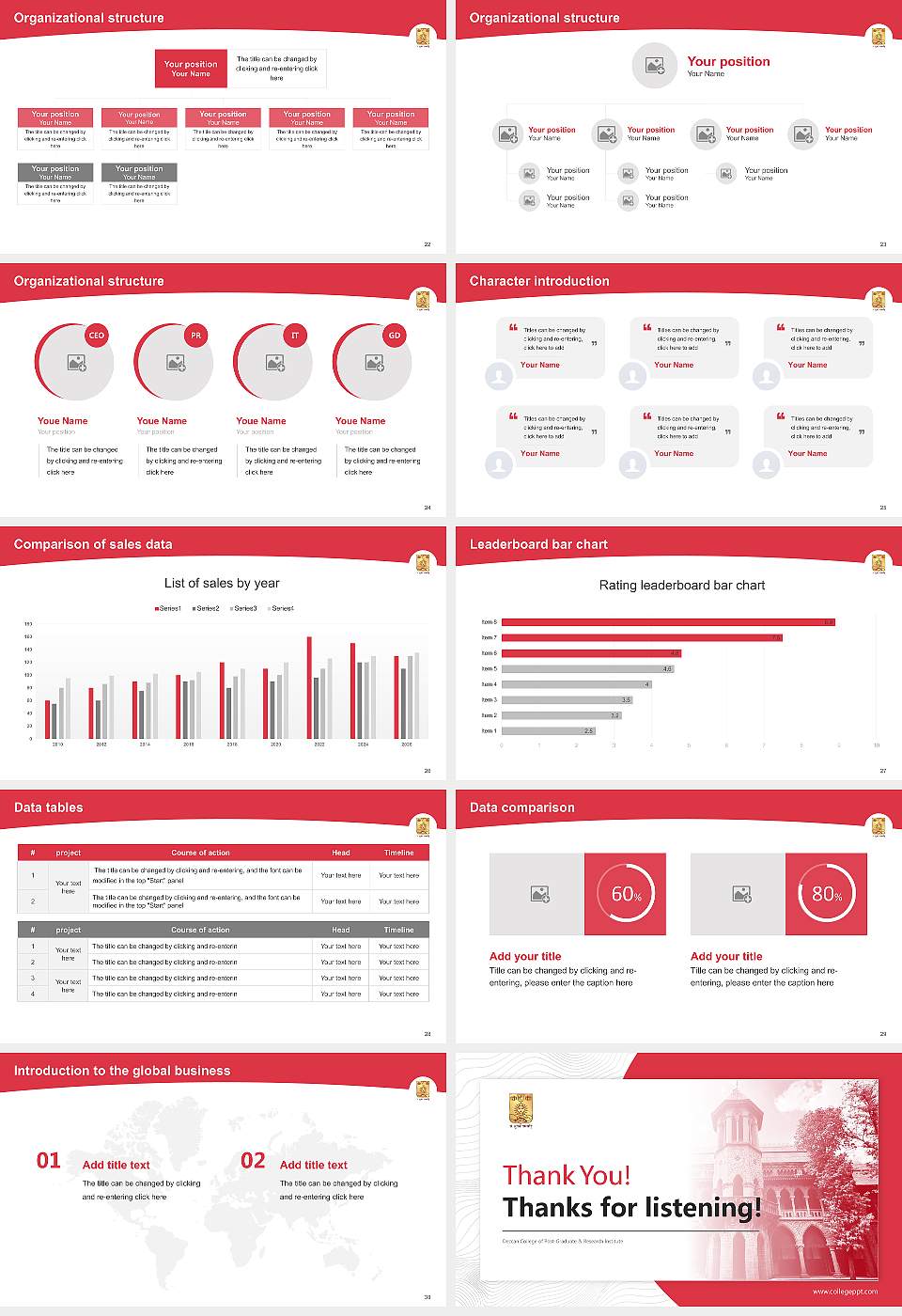 Deccan College of Post-Graduate & Research Institute Academic Presentation/Research Findings Report PPT Template16:9 ratio PPT effect preview image4