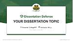 G.L.A. University Graduation Thesis Defense PPT Template
