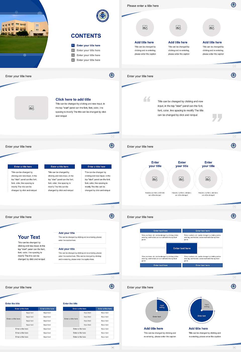 Dhirubhai Ambani Institute of Information and Communication Technology Course/Courseware Creation PPT Template16:9 ratio PPT effect preview image2