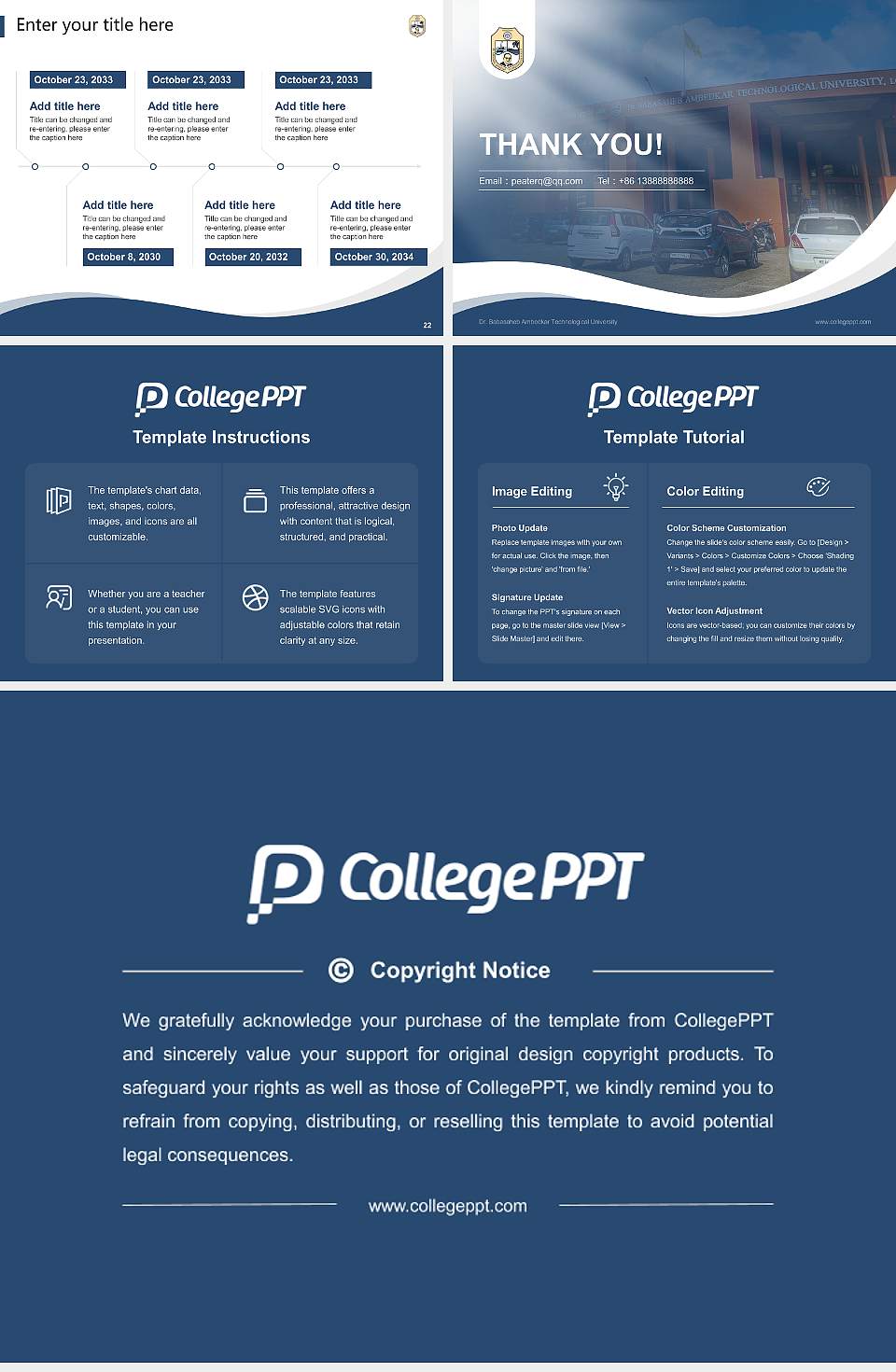 Dr. Babasaheb Ambedkar Technological University Lecture Sharing and Networking Event PPT Template4:3 ratio PPT effect preview image4