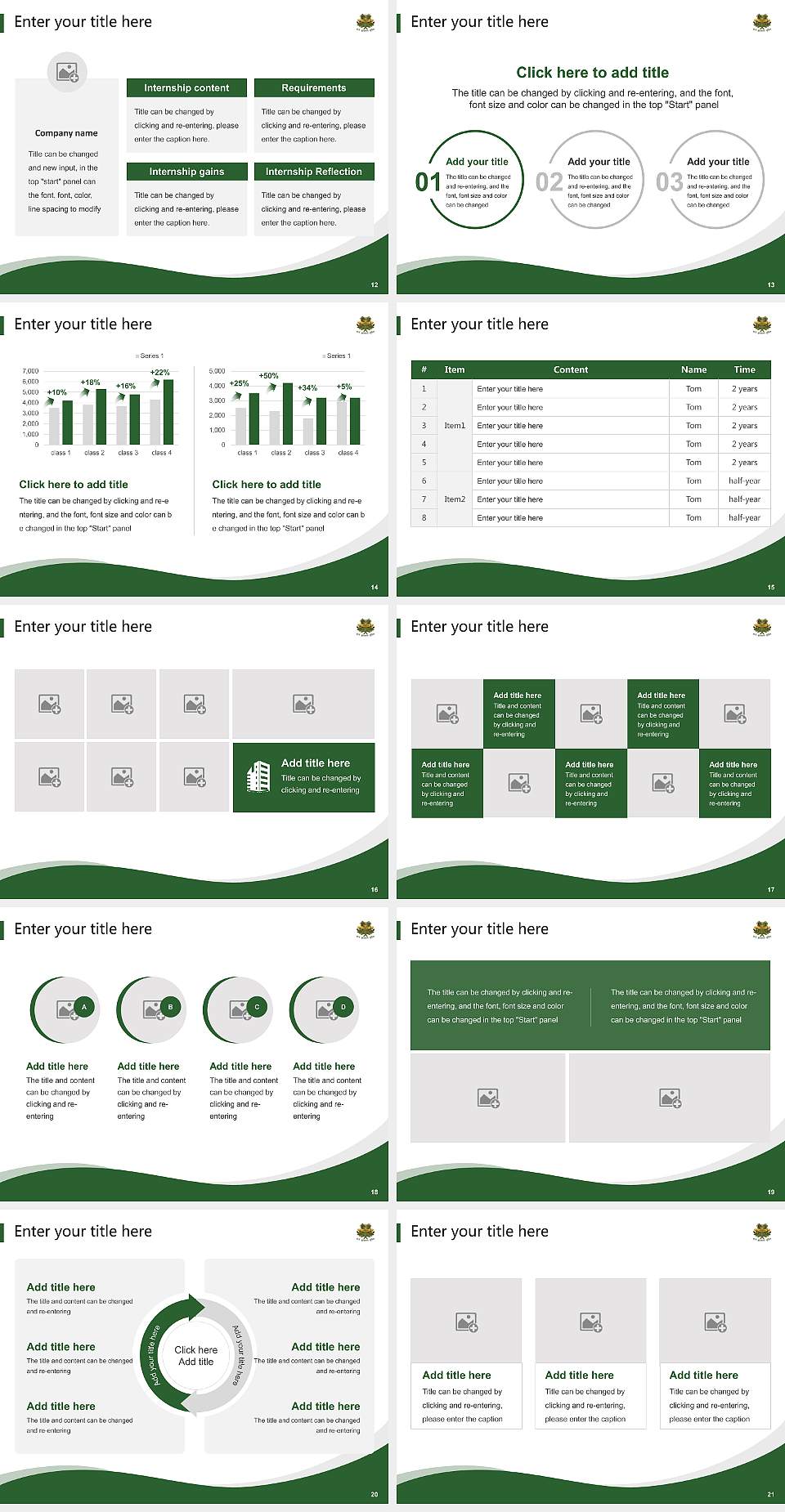 G.L.A. University Lecture Sharing and Networking Event PPT Template4:3 ratio PPT effect preview image3