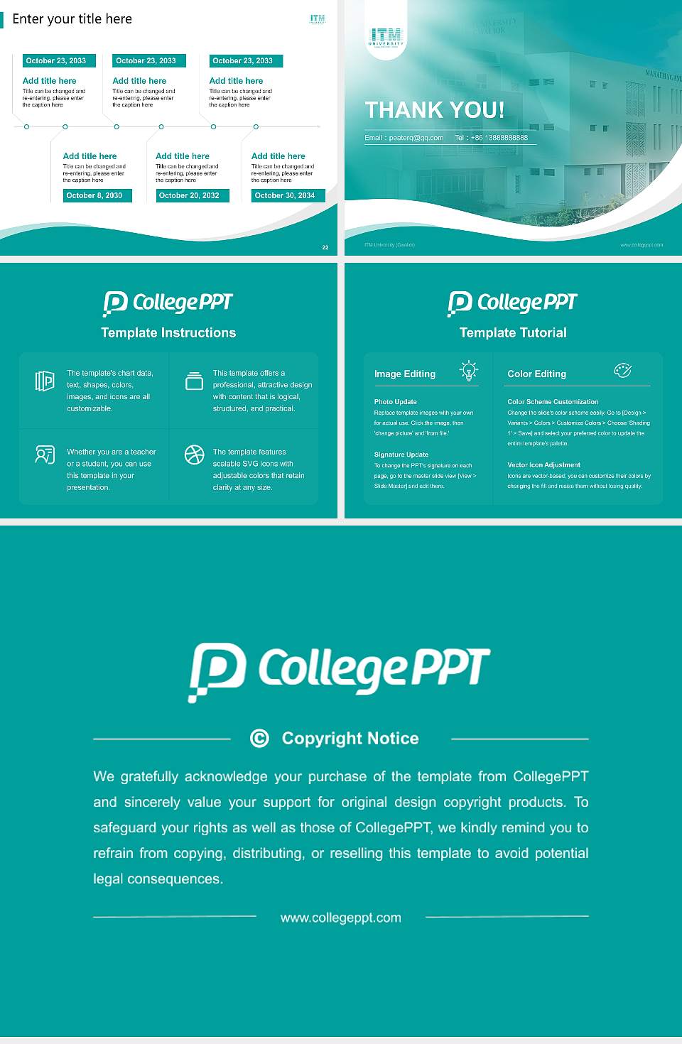 ITM University (Gwalior) Lecture Sharing and Networking Event PPT Template4:3 ratio PPT effect preview image4