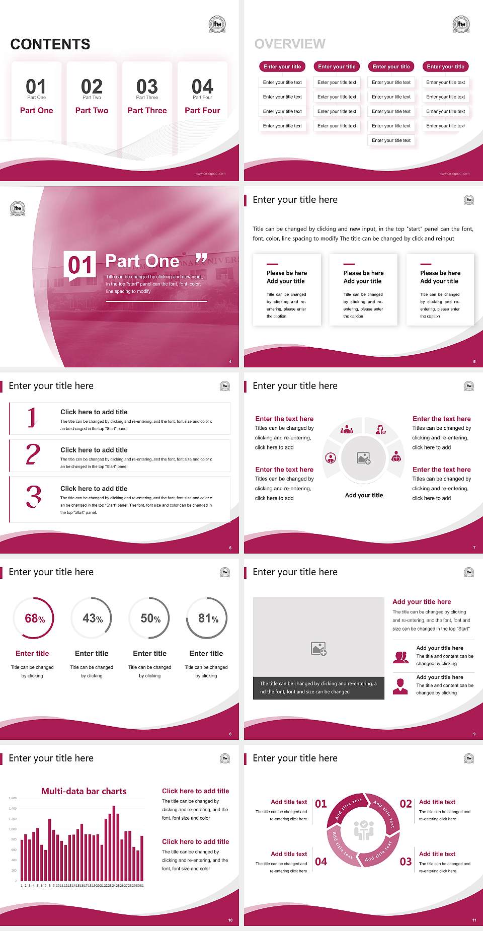 ITM-Vocational University Lecture Sharing and Networking Event PPT Template4:3 ratio PPT effect preview image2