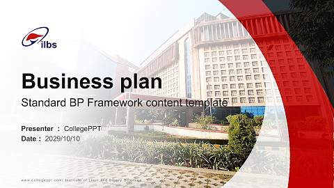 Institute of Liver and Biliary Sciences Competition/Entrepreneurship Contest PPT Template
