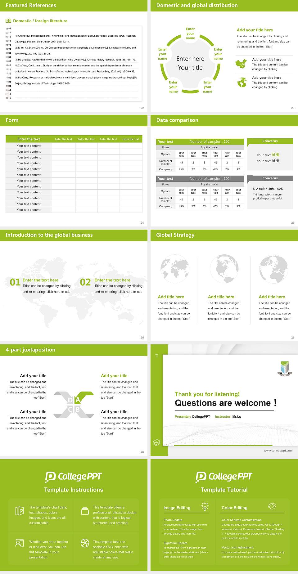 Yenepoya University Thesis Proposal/Graduation Defense PPT Template4:3 ratio PPT effect preview image4