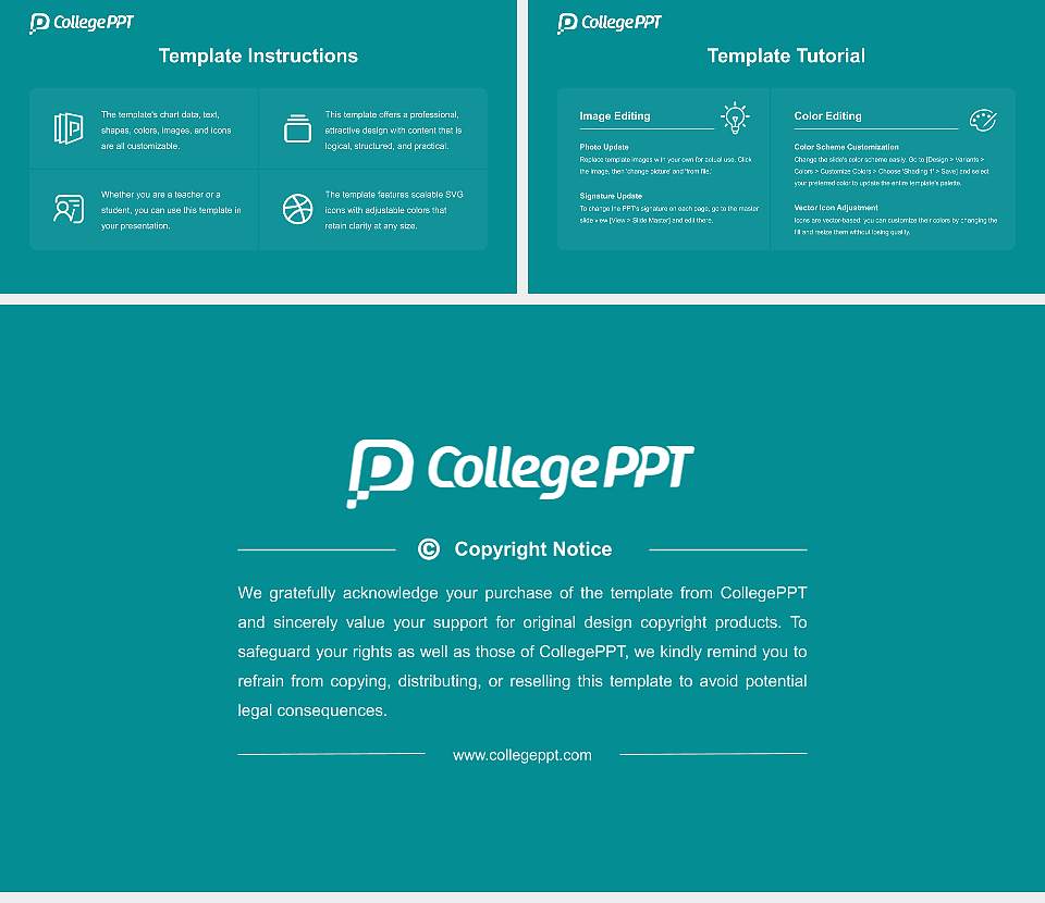 Institute of Infrastructure Technology Research and Management Course/Courseware Creation PPT Template16:9 ratio PPT effect preview image5