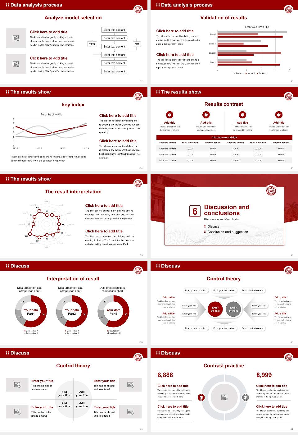 Jadavpur University Graduation Thesis Defense PPT Template16:9 ratio PPT effect preview image5