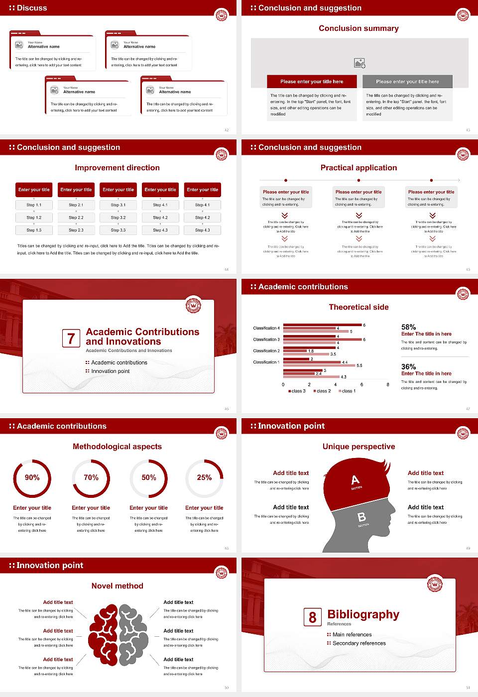 Jadavpur University Graduation Thesis Defense PPT Template16:9 ratio PPT effect preview image6