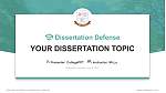 Jagannath University Graduation Thesis Defense PPT Template