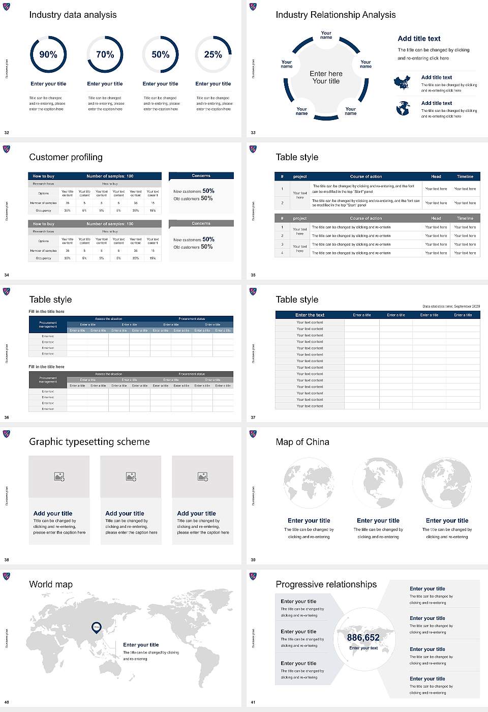 ISBM University Competition/Entrepreneurship Contest PPT Template16:9 ratio PPT effect preview image5