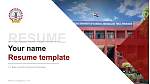 J.C. Bose University of Science & Technology Resume PPT Template