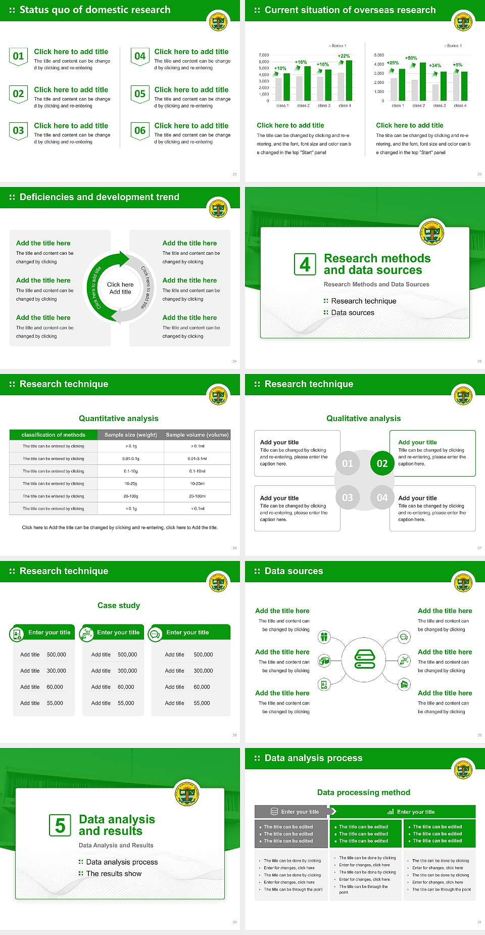 Punjab Agricultural University Graduation Thesis Defense PPT Template4:3 ratio PPT effect preview image4