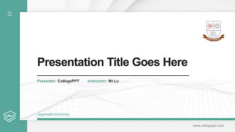 Jagannath University Thesis Proposal/Graduation Defense PPT Template