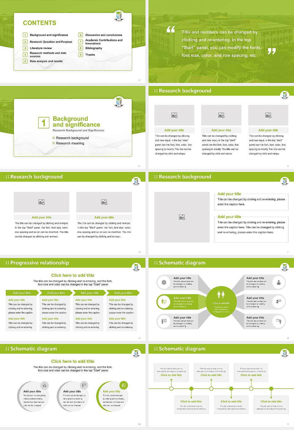 Yenepoya University Graduation Thesis Defense PPT Template16:9 ratio PPT effect preview image2