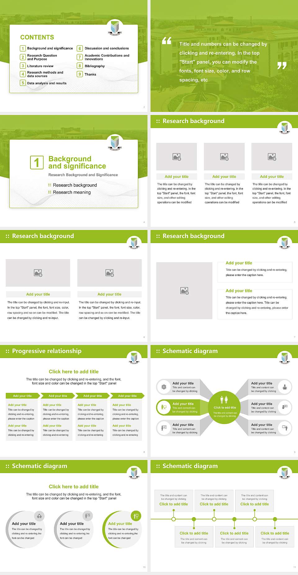 Yenepoya University Graduation Thesis Defense PPT Template4:3 ratio PPT effect preview image2