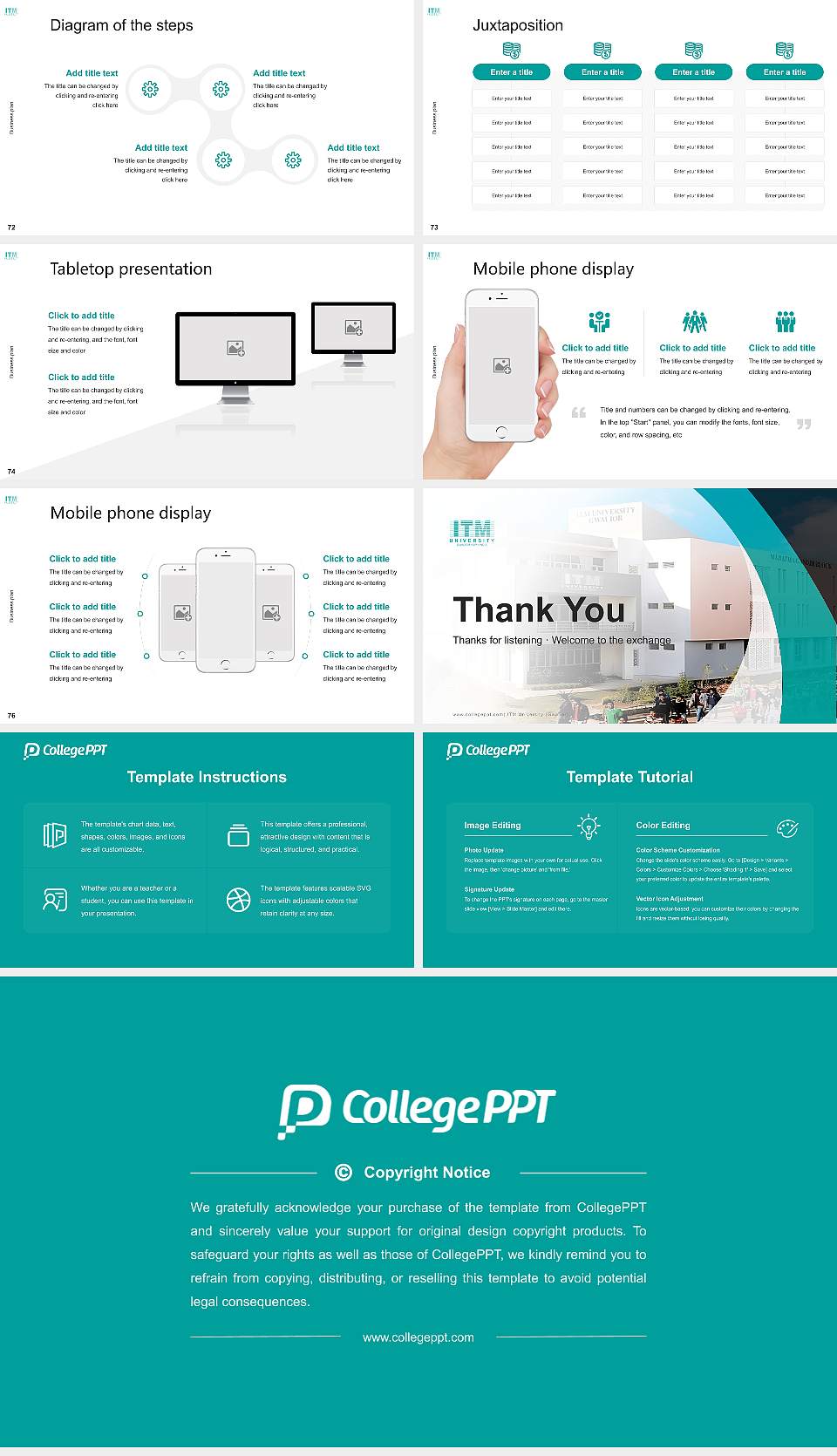 ITM University (Gwalior) Competition/Entrepreneurship Contest PPT Template16:9 ratio PPT effect preview image9